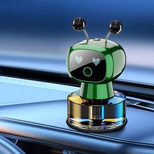 AirMount ™JQROO Lanxuan Car Perfume Green Car Accessories, Perfume, Aromatherapy, Spray, Refill Car Air Fresheners, AI Robot, Auto Air Freshener, Car Air Diffuser,