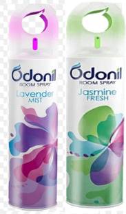 Odonil Jasmine, Lavender Spray Jasmin, Lavender Spray Room Freshner Spray (2 x 220 ml)
