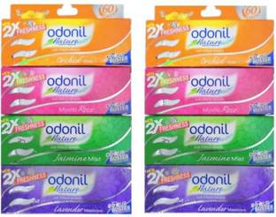 Odonil Orchid, Mystic, Jasmine, Lavender Blocks Nature Air Fresheners (4 Flavour)