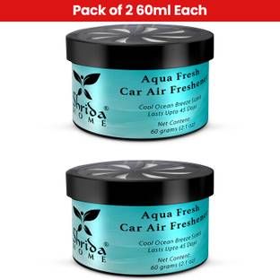 Shrida AQUA FRESH Diffuser Set Natural Aqua Fresh Long Lasting, Odor Remover, Refreshing Car Fragrance Diffuser