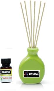 DEVERAUX White Tea Diffuser Set white tea 20ml Reed diffuser set
