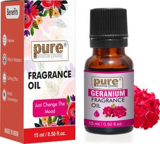LANDSLIDE Home Fragrance Best for Aromatherapy, Used in Diffusers, Candles, Soaps (Geranium) Aroma Oil PSI-AROMAOIL-GERANIUM15ML-NEW