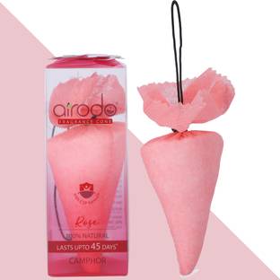AIRODO Cone Air Freshener Natural Rose Potpourri Natural Rose Cone Air Freshener-Pack of 1