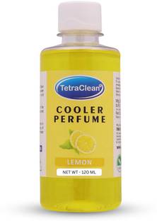TetraClean Cooler Perfume I Long-Lasting Fragrance I Air Freshener I Lemon Aroma Oil Cooler Perfume Lemon 120