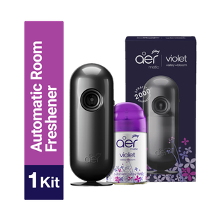 Godrej Aer Matic Room Freshener - Violet Valley Bloom Automatic Spray Matic Combi