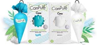 CamPure Caphor Original & Bhimseni Air Freshener Potpourri Cone Original & Bhimseni - Pack of 2