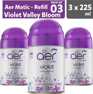 Godrej violet, bloom, valley, lavender Car Freshener Automatic Spray, Refill, Spray LAV1