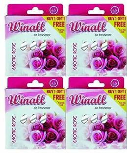 WINALL Rose Blocks Air Freshener Exotic Rose - 75g, 4 Piece