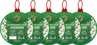 Soulfresh Air Freshener Flower block, for toilet and bathroom, Long lasting fragrance, Jasmine Blocks Air Freshener flowers blocks for Toilet & bathroom
