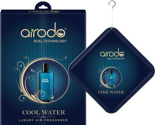 AIRODO Cool Water Diffuser Luxury Car Hanging Air Freshener | Lasts Up to 30 Days | Car Accessories