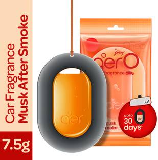 Godrej Aer Musk After Smoke Car Freshener Diffuser O Hanging Car Air Freshener | Car Accessories