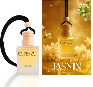 OLFENZA JASMIN Diffuser Car Freshener Hanging Perfumes Long Lasting Fragrance