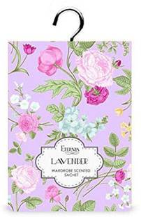 ETERNIA Wardrobe Scented Hanging Freshener Sachets for Small Places- Lavender Diffuser Wardrobe Scented Sachet (Lavender)