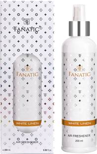 FANATIC WHITE LINEN Car Freshener Spray WHITE LINEN