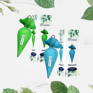 VAMERO Camphor Kapoor Cone Air Freshener - Original & Jasmin fragrance - Pack of 2, Potpourri Camphor Kapoor Cone Air Freshener - Original & Jasmin fragrance - Pack of 2,