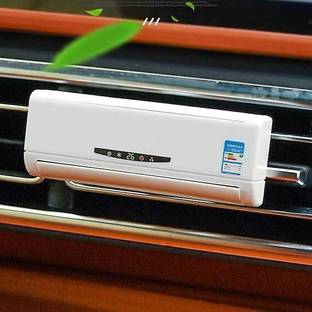stupefying Solar car Fragrance Car Freshener Diffuser Miniature AC design Solar-Powered Car Air freshner