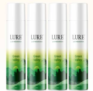 lure Luxury Green Valley Room Air Freshner Perfect For Home & Office Use 220 Ml Each Spray Luxury Green Valley Room Air Freshner Perfect For Home & Office Use 220 Ml Each