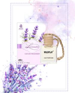 Wildplay Lavender Car Perfume Hanging Pod Diffuser Hanging Car Air Freshener