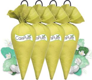 CamPure Cone Mogra - Pack of 4 Potpourri Camphor Cone Mogra - Room Freshener, Mosquito - Insect Repellent - Pack Of 4