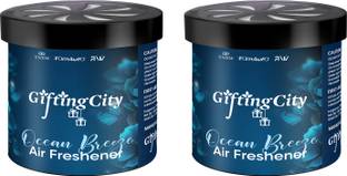 Enew Ocean Breeze Diffuser Set Refresh Drive Car Gel Air Freshener - Ocean Breeze - 2 Pack