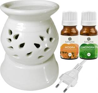 Aatiutik Mogra, Lemongrass Diffuser Set AT-130ELEDIFF001-MOG-LG