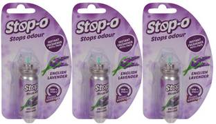 Stop-O English Lavender Spray - Pack of 3 Spray Refill for Spray English