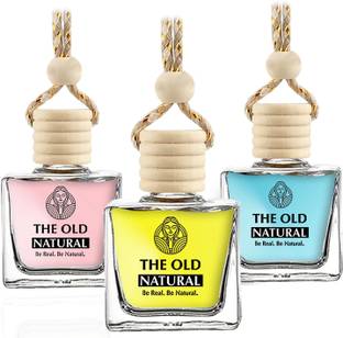 The Old Natural Sandal Twig, Mystic Berry, Moods Car Freshener Aroma Oil, Diffuser Car Perfumes with Essential Oils Fragrance in Glass bottle with Wooden Diffuser
