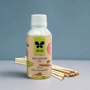 IRIS Apple Cinnamon Reed Diffuser Refill Apple Cinnamon Reed Diffuser Refill Set