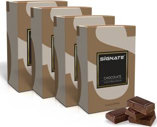Signate Chocolate Aroma Oil Car Perfume Air Freshener, Long-Lasting Fragrance | Hanging pods | Sweet & Delightful for Cars, Office, Home