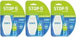 Stop-O Lemongrass Spray Power Spray (One Touch) Lemongrass Fragrances-Pack of 3