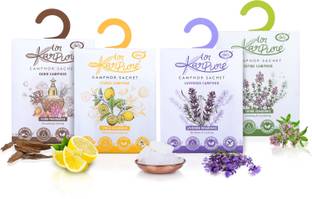 Cycle Sachet Combo Oudh, Citrus, Lavender & Thyme Fragrance Potpourri Sachet