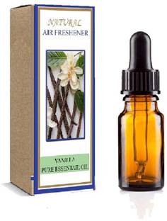 WINKCART Vanilla Essential Oil in Glass Dropper Bottle Aromatherapy,DIY Perfume Car Freshener Aroma Oil, Diffuser Vanilla Essential Oil 10ml – Natural Pure Oil in Glass Dropper Bottle for Diffuser, Skin, Hair, DIY Perfume, Travel Refillable Vial, Aromatherapy Relaxation