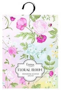 ETERNIA Wardrobe Scented Hanging Freshener Sachets for Small Places- Floral Bloom Car Freshener Diffuser Floral Blossom Wardrobe Scented Sachet