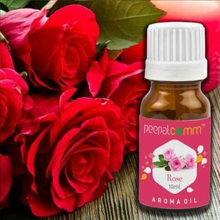 PeepalComm Pure Aroma Essential Oils for Diffuser Set of 5 Fragrance Scent - (Each 10ml) Aroma Oil Set Of 5 Jasmine, Lavender, Rose, Sandalwood, Lemongrass Aroma Oil