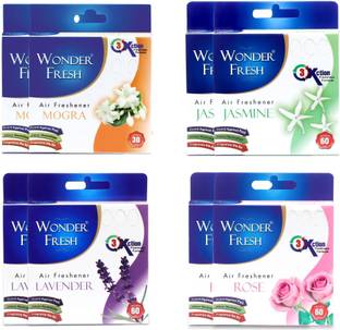 wonder fresh Air Fresheners Flower Blocks Freshening Blocks for Toilet, Room and Shoe Rack Car Freshener Blocks Air Fresheners Flower Blocks Freshening Blocks for Toilet, Room and Shoe Rack