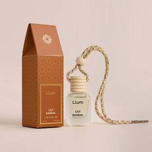 Llum Lily Sandal Hanging Car Air Freshener Luxury, Organic Toxin-Free Diffuser Car Freshener Diffuser Lily Sandal Hanging Car Air Freshener Luxury, Organic Toxin-Free Long Lasting Car Freshener Diffuser (10 ml)