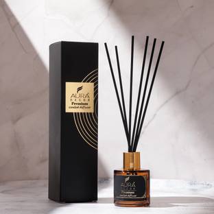 AuraDecor Oudh Automatic Spray Luxe Reed Diffuser 50 ml Reed Oil & 6 Reed Stick