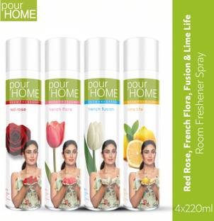 POUR HOME Rose,Flora,Fusion,Lime Spray Rose,Flora,Fusion,Lime