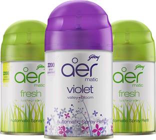 Godrej Aer FRESH, VIOLET Refill Aer Matic Refill GJ,GN2,PPL