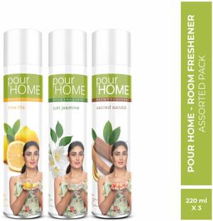 POUR HOME Lime, Jasmine, Sandal Spray Life & Just Jasmine