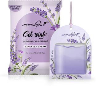 Aromahpure Gel Wink Hanging Car Perfume Lavender Last 30 days Easy to Use gel based air Car Freshener Diffuser GEL-WINK-1