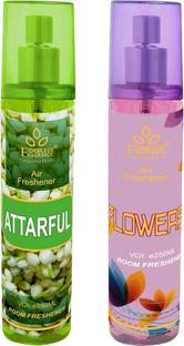 Formless Attarful & Flower Room Air Freshener Car Freshener Spray Flower & AttarFul 250ml Each