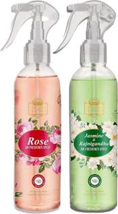 NEXT ROSE+ JASMINE & RAJNIGANDHA, AIR FRESHENER Car Freshener Spray ROSE AND JASMINE RAJNIGANDHA