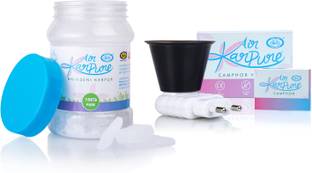 Cycle Pure Air Karpure Electric Diffuser with Tablets + Bhimseni Camphor 100 GM Diffuser Set Pure Air Karpure Camphor Electric Diffuser with Bhimseni Camphor Original 100 GM & Tablets