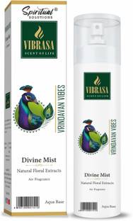 SPIRITUAL SOLUTIONS Pooja Perfume Vrindavan Vibes Spray Pooja Perfume (Air Freshener) Vrindavan Vibes 100 ML Spray