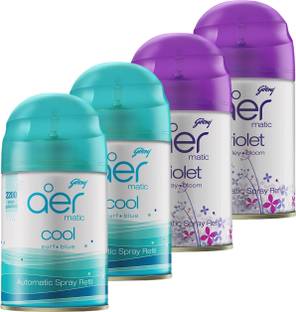 Godrej Aer COOL, VIOLET Automatic Spray Aer Matic Refill - COOL 2, VIOLET 2.