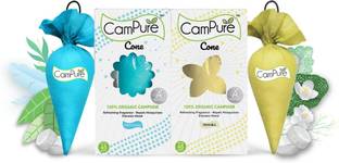 CamPure Cone Air Freshener - Original & Mogra - Pack of 2 Potpourri Cone Air Freshener - Original & Mogra - Pack of 2