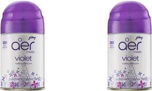 Godrej Violet Car Freshener Refill aer matic, Automatic Air Freshener Refill Pack - Violet Valley Bloom