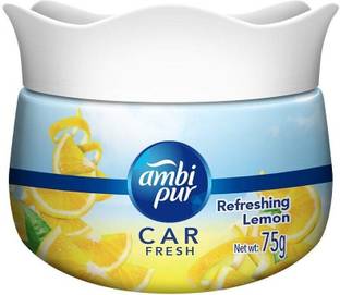 Ambipur REFRESHING LEMON Car Freshener Spray CAR FRESH REFRESHING LEMON 75G PACK OF 1