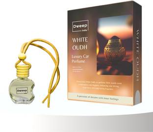 Dweep India Oudh Car Freshener Diffuser Oudh Car Fragrance, Fresh Aroma, Air Freshener, Car Fragrance